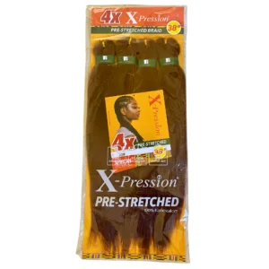 Mèches X-Pression 38 pouces x4